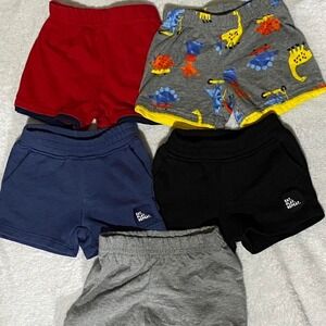 5 pairs of baby boys shorts bundle